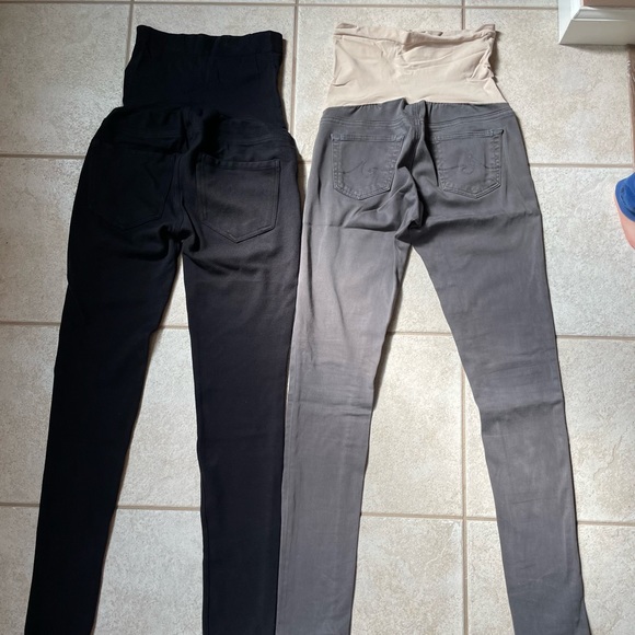 SIX pairs of MATERNITY Jeans and Pants-slim/skinny fit,AG,Citizens of Humanity - Picture 8 of 12